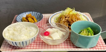 今日の夕飯