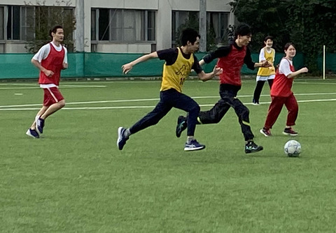 サッカー授業12