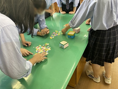 9月流山南高校「手作りおもちゃ」