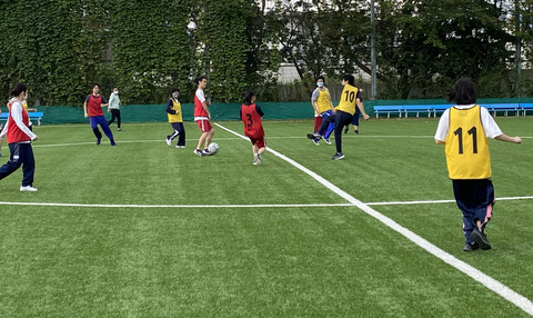 サッカー授業9