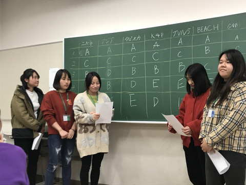 留学生と12