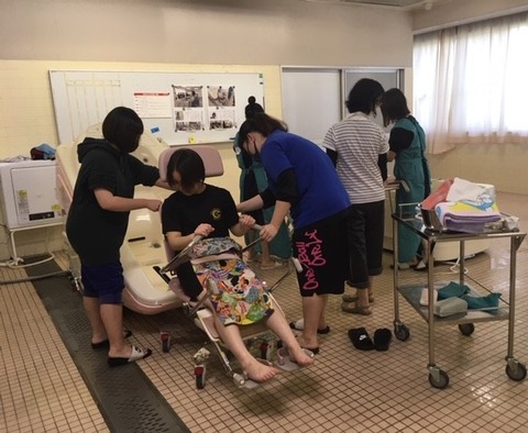 入浴介助②