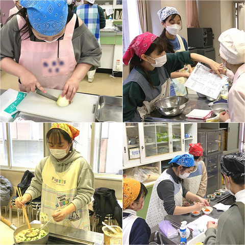 調理実習⑦