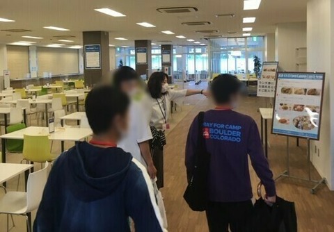 0912学食見学