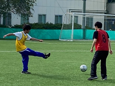 サッカー授業15