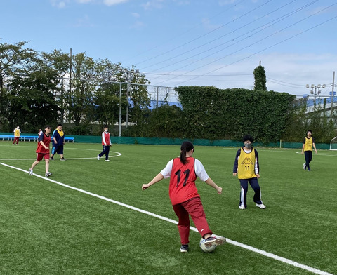 サッカー授業14
