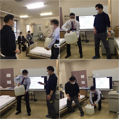 1010介護支援ロボット体験