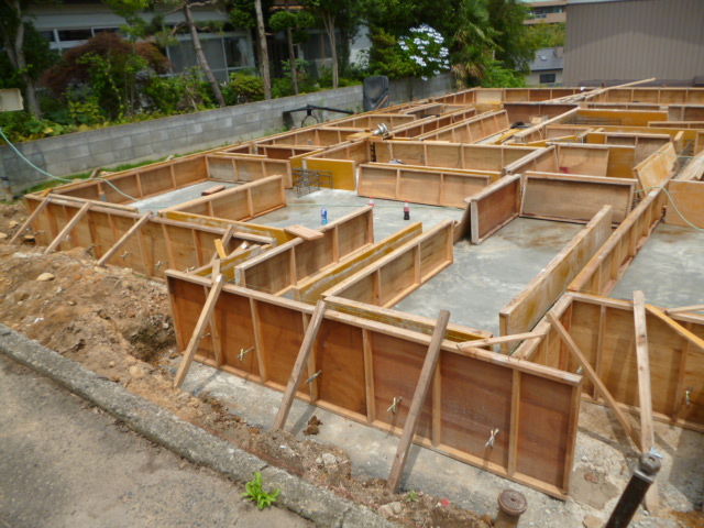 新築 m様邸 ベタ基礎立上り部分型枠工事 設計関根のブログ 新築 m様邸 ベタ基礎立上り部分型枠工事 設計関根のブログ