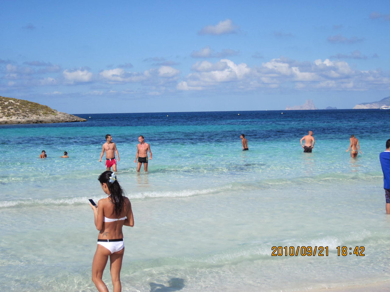 ７ 美しいビーチのフォルメンテラ島へ スペイン イビザ島への旅