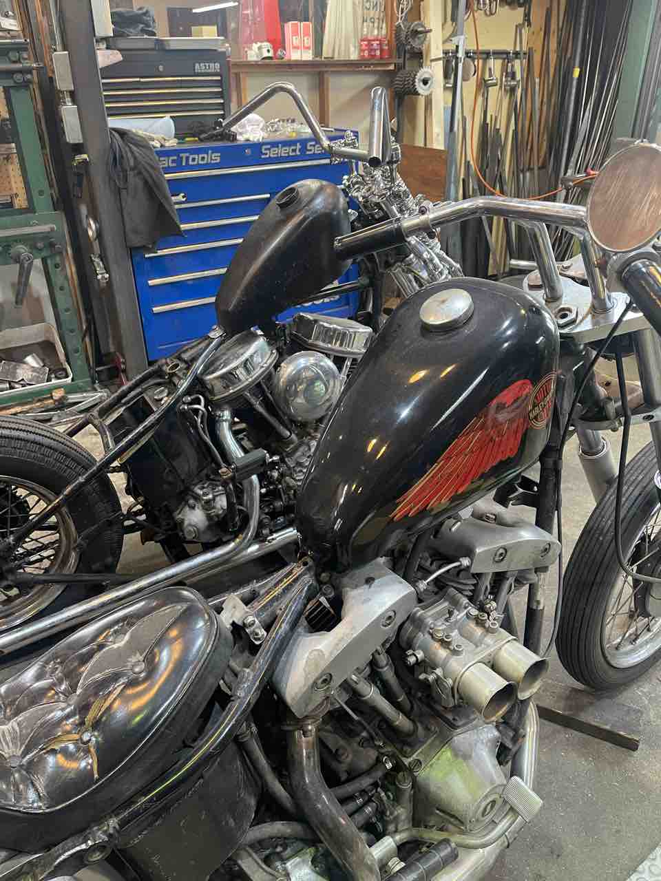 ピーナッツタンク ワッセル パン ナックル ショベル ビンテージ