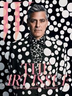 George-Clooney-W-Magazine-Art-Issue-Cover-597x795