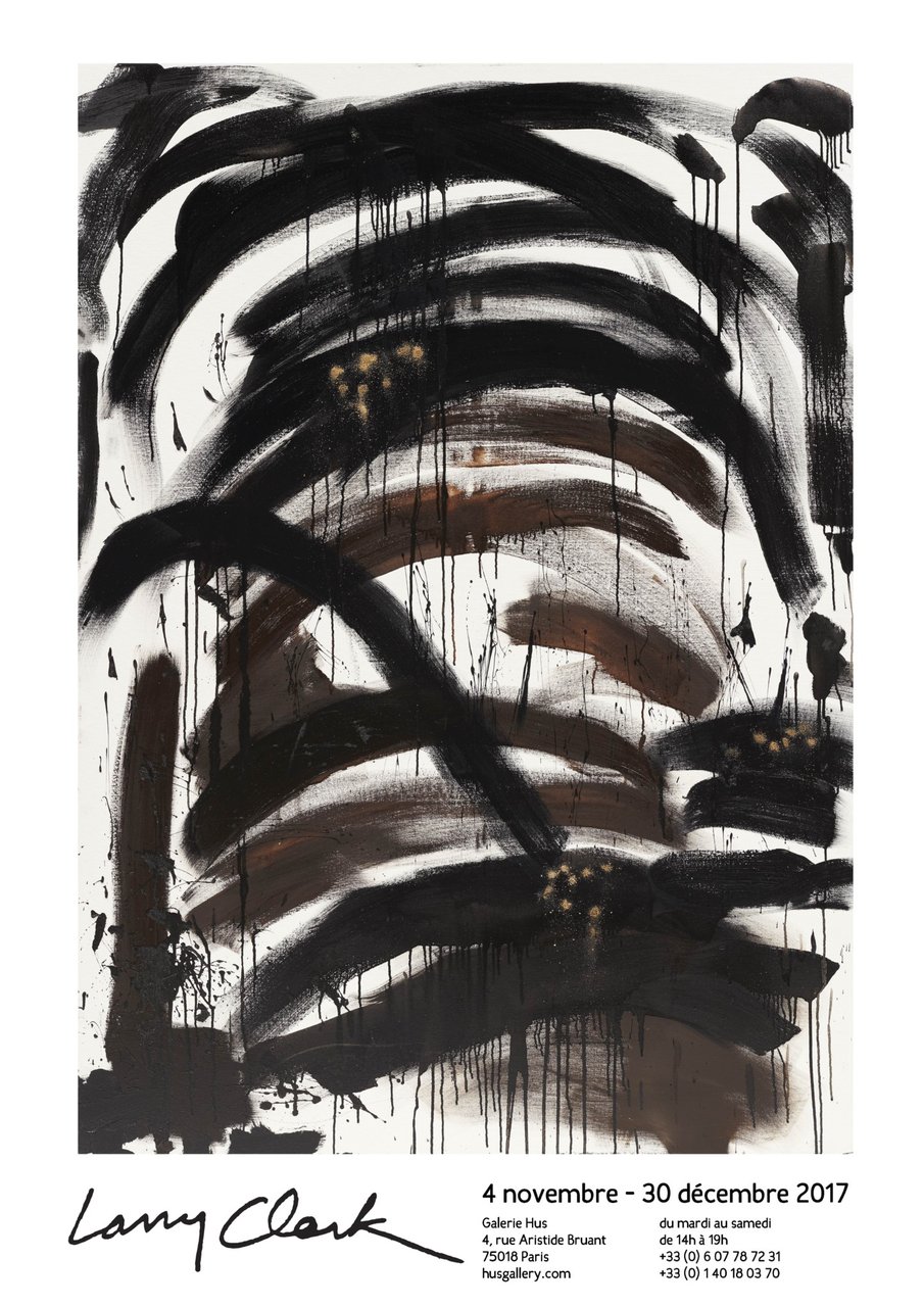 ポスター】Larry Clark 2017年パリ展示ポスター : スタンダードブック