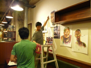 辺境遊記展準備 006