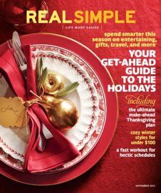 REAL SIMPLE 2011年11月号