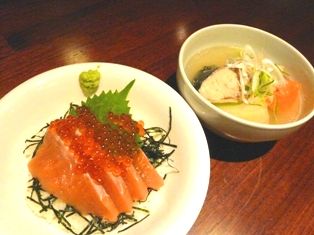 鮭とイクラの親子丼&チェプオハウ 026