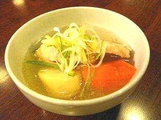 鮭とイクラの親子丼&チェプオハウ 011