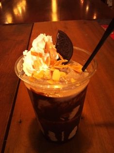 バナナとオレオのスムージー