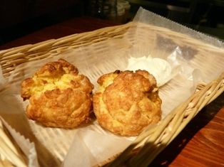 かぼちゃのタルト、スコーン 008