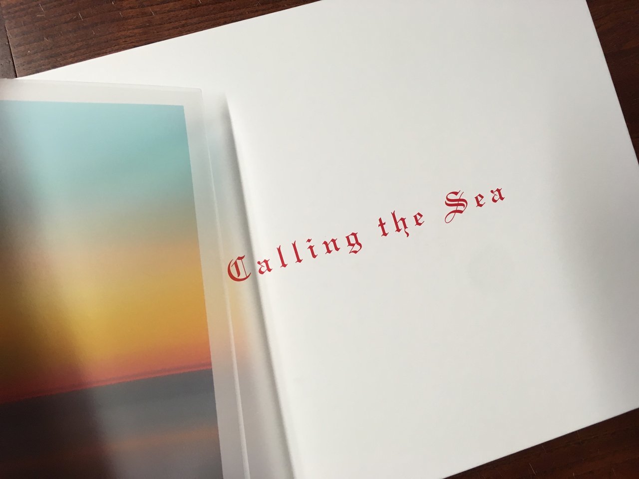写真集】CALLING THE SEA｜芝田満之 : スタンダードブックストア