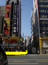 ドンキ前から見た所