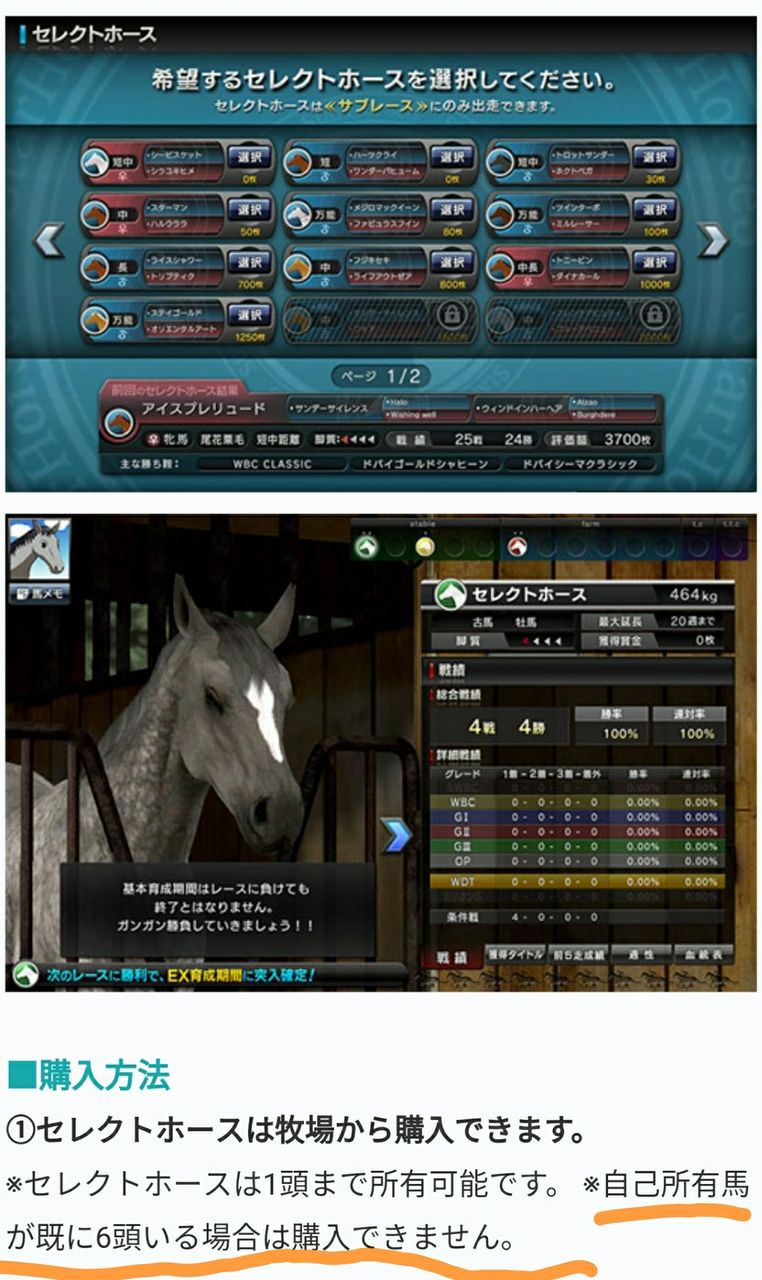 スタホ3シーズン6 7 レンタル馬主 わかる スタホ4 大阪スタホ廃人のブログ 仮