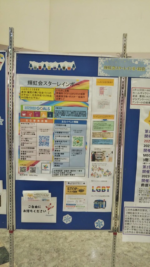 鈴鹿市市民団体情報広場　パネル展　1