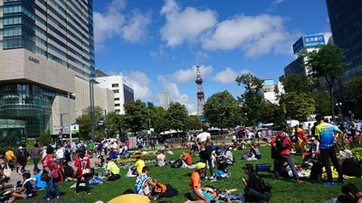 北海道マラソン観戦