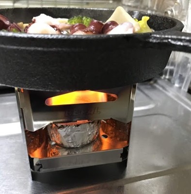 固形燃料調理-1