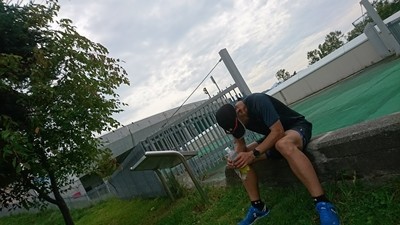 キロ4分30秒練習