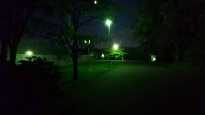 夜の真駒内公園
