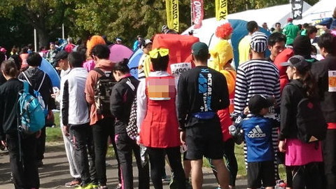 札幌マラソンコスプレ