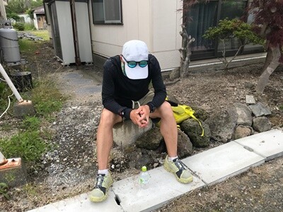 100kmゴール後