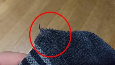 ソックス内側