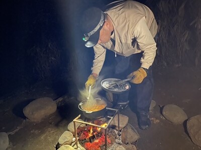 キャンプビーフシチュー