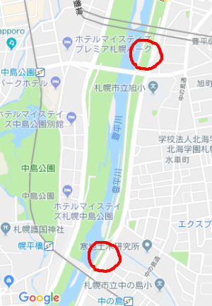 雪解け情報幌平橋