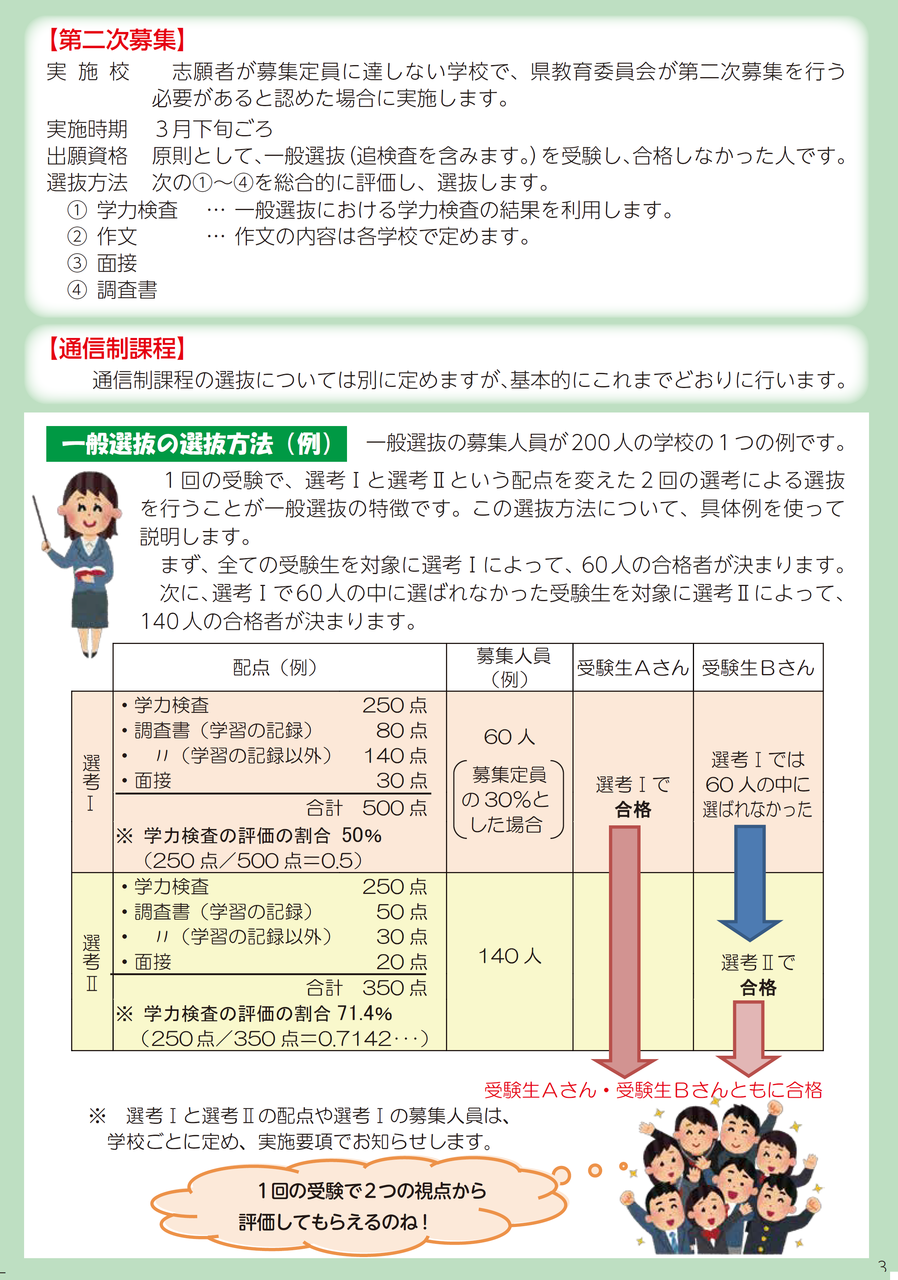 新たな県立高等学校入学者選抜制度に係るリーフレット 公開されました stay gold