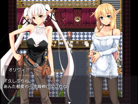 09魔女連でオリヴィアと話すカット