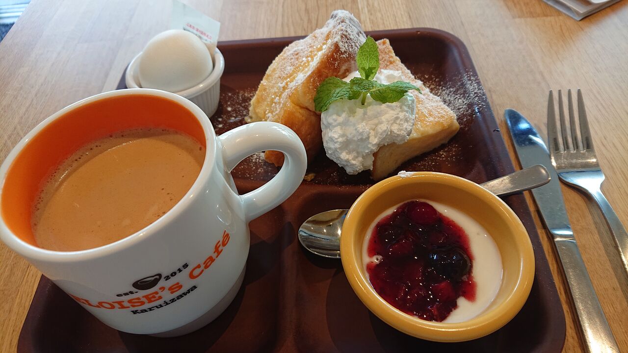Eloise S Cafe 名古屋レイヤード久屋大通公園店 の フレンチトースト なにわすてい ｐａｒｔ４