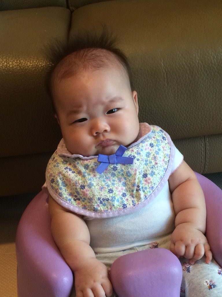 産後3ヶ月 もうアレ来た バンボでお座り 続 私の赤ちゃん