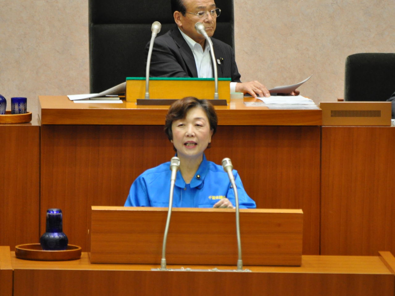 千葉県議会一般質問で三輪由美議員が登壇 災害 児童虐待など県の問題点を正し道理ある提案を行いました 寺尾さとしのブログ