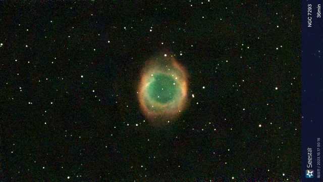 Seestar S50(10) しらびそで星雲星団を撮影 (2023年10月16 Seestar S50(10) しらびそで星雲星団を撮影 (2023年10月16