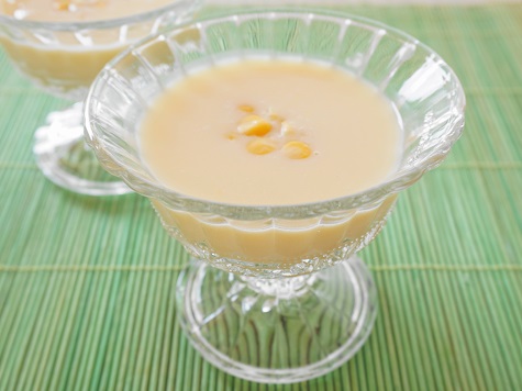 とうもろこしの冷製スープ