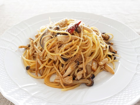 きのこパスタ２