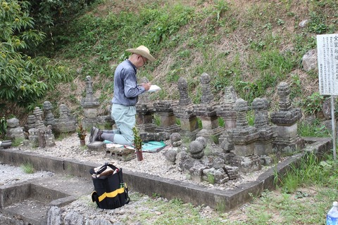 古園石塔群宝篋印塔6南島原市 (8)