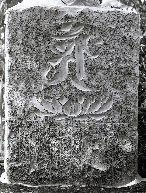 古城不明石塔残欠正嘉貮年銘宇城市19810813 (7)