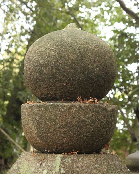 長岳寺墓地五輪塔2 (14)