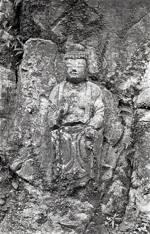 臼杵石仏第1龕躯体阿弥陀磨崖仏 (9)