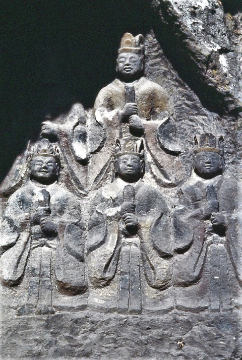 臼杵石仏第3龕堂が迫地蔵十王磨崖仏 (5)