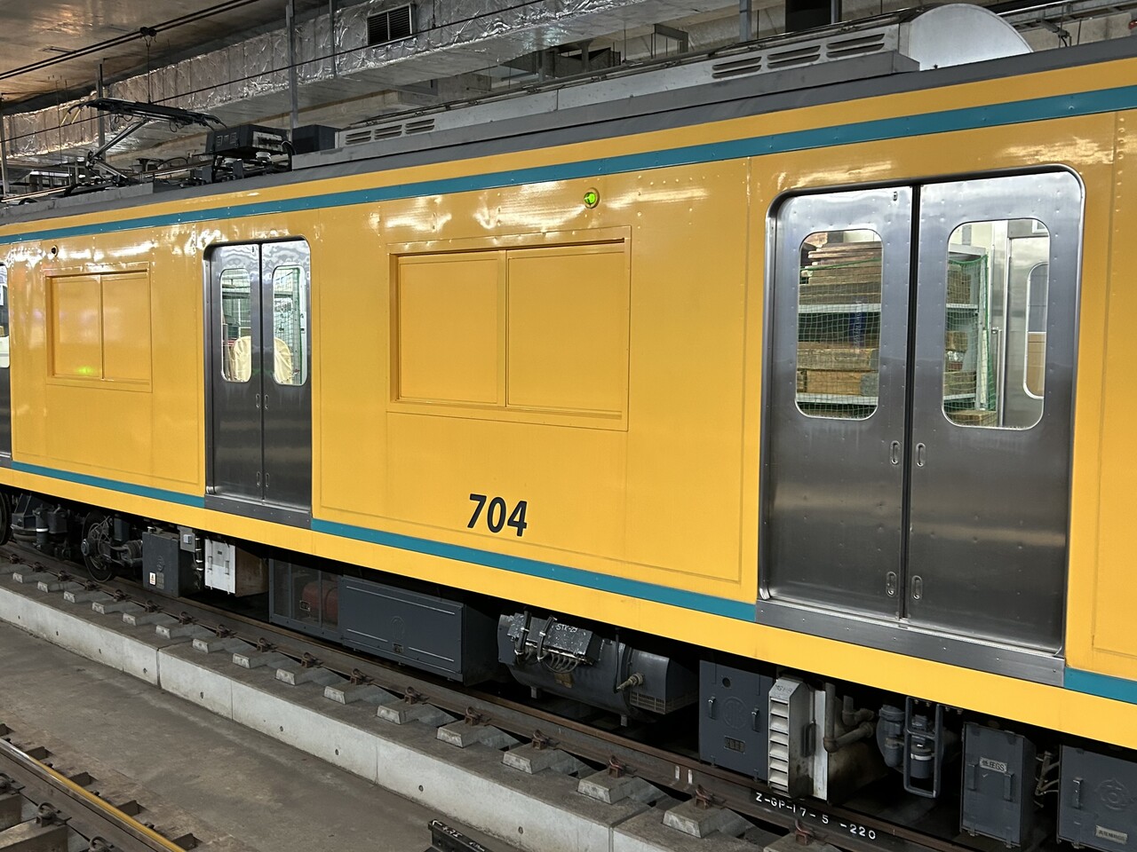 相鉄モヤ700に遭遇&細部観察 (2023.12) : 相鉄中心の鉄道記録 Ⅱ