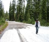 On the way to Medicine Lake, 2 web, 6-24-'10